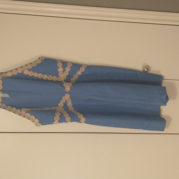 Blue Lily Pulitzer Dress Size 12 - Picture 2 of 3